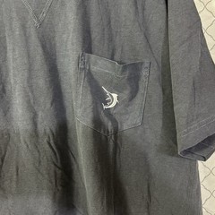 REEL LEGENDS Pocket T-Shirt Large Dark Gray NWT Fish Fishing Marlin Deep Sea