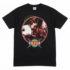 Vintage 1989 Tesla World Tour Band T-Shirt