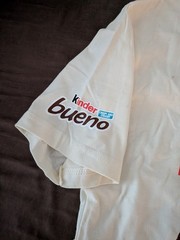 Kinder Bueno Yes Bueno Football T-Shirt Medium Next Level Limited Edition