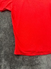 Adidas Go To Tee Shirt Mens Medium Red Short Sleeve Crew Neck Cotton Performance