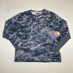 Habit Shirt Men Large Multicolor Stormy Weather Dave’s Marina Performance NEW