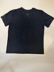 Nike Air Jordan Men’s Short Sleeve T-Shirt True OG Black Size XL