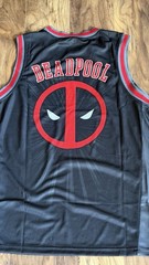 Marvel Deadpool Black Men’s Size Large Active Sleeveless Tank Top
