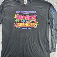 Vintage Cuesta College Beatles Beehives Shirt Mens XL Long Sleeve Music Theater