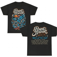 Point Break Festival 2026 OCTO Line Up Two Sided T-Shirt Unisex All Sizes CB1040