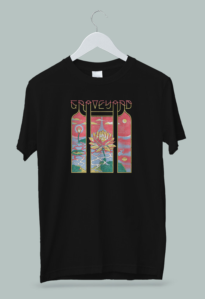 Graveyard Lotus Peace T-Shirt S M L XL 2XL 3XL 4XL 5XL