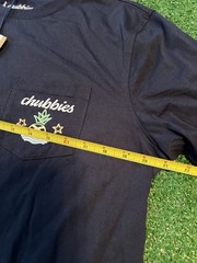 Chubbies T Shirt Mens L Blue Taco Bout A Weekend Graphic Novelty Tee Casual