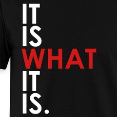 It Is What It Is Men’s T-Shirt