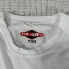 Tru Spec Concealed Holster Carry Shirt Mens Medium White Tactical Compression