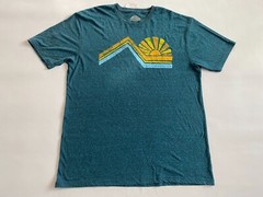 C & C California Teal Into the Sun Men Adult T-Shirt Size XL
