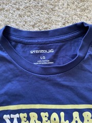 Stereolab Split Head T-Shirt Rare Indie Band Merch Avant Pop Band Tee L Official