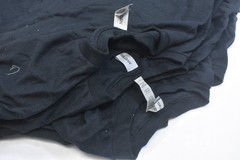 Gildan Heavy Cotton Mens Medium Blank Tee Black T-Shirts Lot Of 12