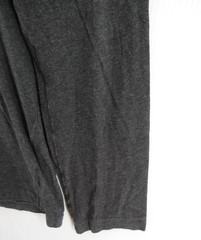 Mack Weldon Shirt Men XL Gray Henley Pullover Minimalist Casual Pima Cotton