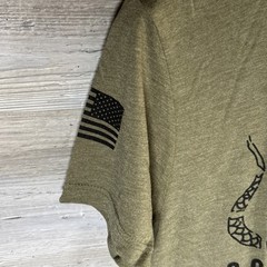 Black Rifle Coffee Company Coffee or Die T-Shirt Snake Military Green Men’s M