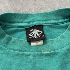 Vintage 90s Gotcha Shirt Mens XL Green Clean Planet Graphic Surf Skate