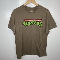 Hybrid Apparel Teenage Mutant Ninja Turtles Brown Graphic T-Shirt Sizes Vary