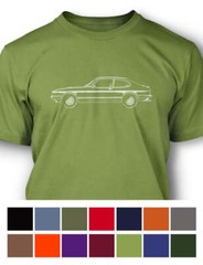 Ford Capri MK III Coupe T-Shirt – Men – Side View