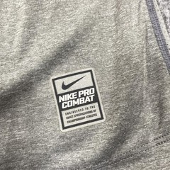 Nike Shirt Mens Small Gray Pro Combat Dri-FIT Sleeveless Compression Base Layer