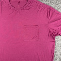 Lululemon Fundamental Shirt Mens XL Pink Peony Pocket Crewneck Performance