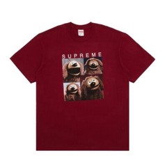 Supreme Rolf Tee All Cotton T-Shirt in Cardinal SS24 Men’s Size 2XL Muppets NWT