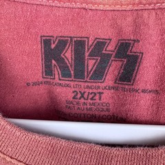 2024 KISS Catalog T Shirt KISS DESTROYER Custom Cut Waist Length / 2X