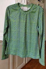 Sakura Japanese Shirt Blouse, Small-XSmall