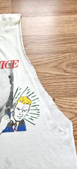 Rare Vintage Nike Roy Lichtenstein 2 Much Lip Service Pop Art T-Shirt M Cut Off