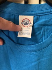 Power Rangers Super Tommys Unisex XL T-Shirt – Light Blue, Never Worn