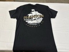 Next Level Apparel Men’s Black Graphic Print Logo Crew Neck Short Sleeve T-Shir…