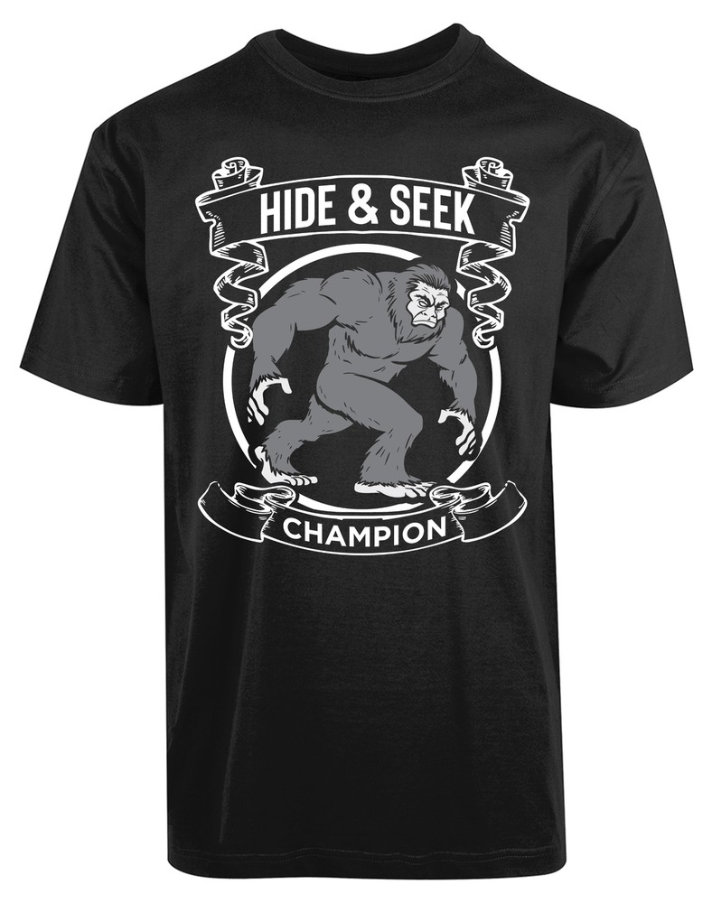 Hide And Seek Champion New Men’s Shirt Giant Gorilla Animal Lover Beautiful Tees
