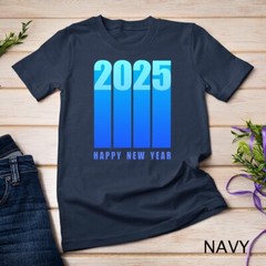 Cool Happy New Year 2025 New Years Eve Unisex T-shirt