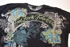 True Love False Idols Mens TLFI I’d Rather Be Tried By 12 Shirt NWT XL 2XL, 3XL