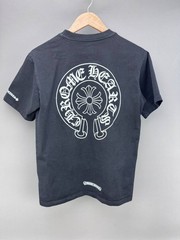 Chrome Hearts Horseshoe Logo Pocket Pullover Short Sleeve T-Shirt Black Mens S