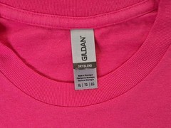 Disney Alice In Wonderland Pink Cotton Blend T-shirt Size XL Gildan