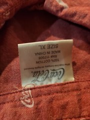 Coca Cola Print Red Shirt Size Xl Sz Lg button front Unisex Memorabilia