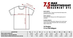 NEW SHAKA WEAR 7.5oz SUPER MAX HEAVY WEIGHT CLASSIC BOXY MEN’S PLAIN TSHIRT TEE