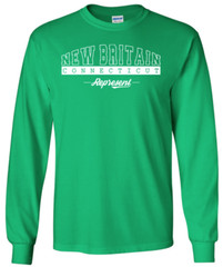 New Britain Connecticut State T-Shirt Long Sleeve Graphic Tee Unisex Apparel