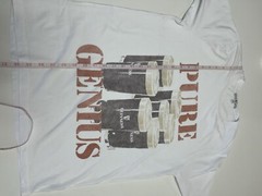NEW Junk Food Men T-shirt Color White Size Xs Pure Genius Beer