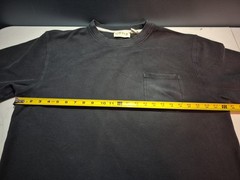 Vintage Orvis Pocket Shirt Short Sleeve Casual Navy Blue Size XL Tee