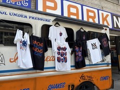 Sizes M & L | EXCLUSIVE New York Knicks Black Apple Tee | SOLD IN NIKE TRUCK