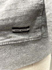 Weekend Offender Gray Big Logo Long Sleeve Men’s Casual Sweatshirt Sz S