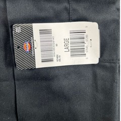 Men’s Dickies L Black Short Sleeve Work Shirt NWT New With Tags