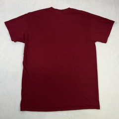Hebrew Text Men’s T-Shirt Size Medium Red Short Sleeve Classic Casual