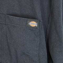 Dickies Performance Long Sleeve Pocket Blue Workwear Pullover Shirt Men’s Large