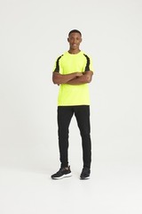 AWDis Just Cool Contrast Cool T-Shirt – Men Team Sports/Football Polyester Tee