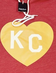 Charlie Hustle KC Red Hooded Sweatshirt!! NEW/Tag!! Size LARGE!!!