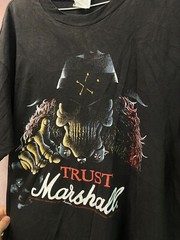 Marshall Amplification 90s Vintage MusicTaille T-Shirt Black Size XL