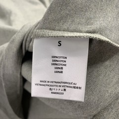 Fear of God Essentials Crewneck Shirt II Mens Small Light Heather Gray Oversized