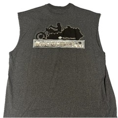 VTG Harley Davidson Cycles Mens Sleeveless T Shirt Work Sucks Let’s Ride 2XL