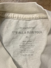 Drake Related Shirt Mens XL White IAAB Lost And Found Tour Tee It’s All A Blur